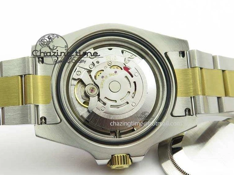 MiroTime 0511 GMT-Master II 116759 SS YG Bp-Maker Blue Red Ruby Crystal Black Dial On SS YG Bracelet A SmoothTexture 3771
